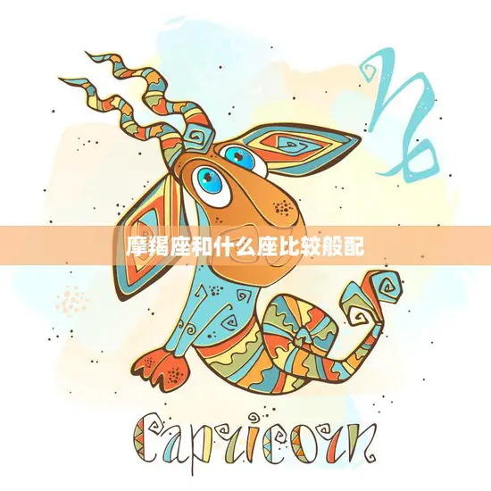 摩羯座和什么座比较般配(星座配对大揭秘)