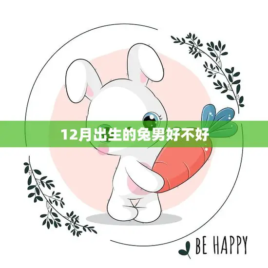 12月出生的兔男好不好(性格特点与爱情观)