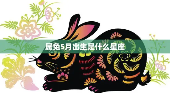 属兔5月出生是什么星座(揭秘5月份的兔子们的星座归属)