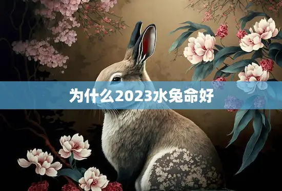 为什么2023水兔命好(探究星象解析与命理分析)