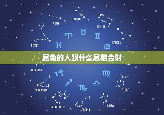 属兔的人跟什么属相合财(十二生肖财运搭配指南)