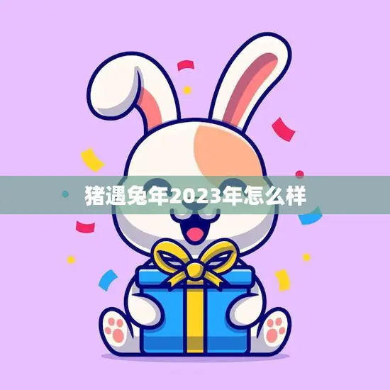 猪遇兔年2023年怎么样(预测财运亨通事业顺利家庭和睦)