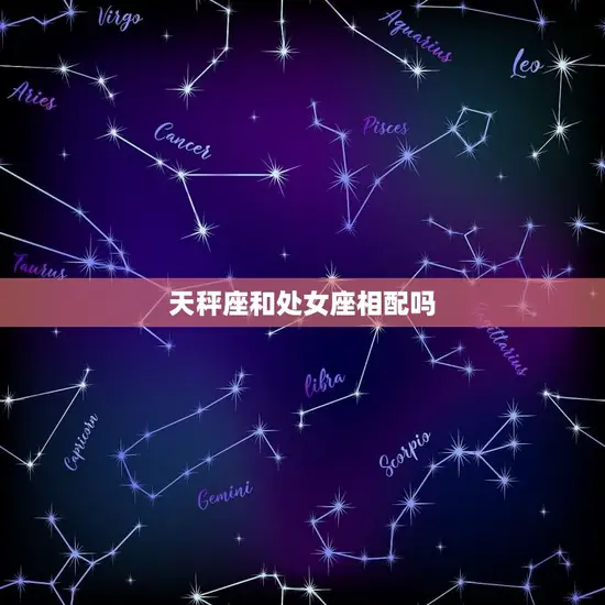 天秤座和处女座相配吗(星座专家介绍)