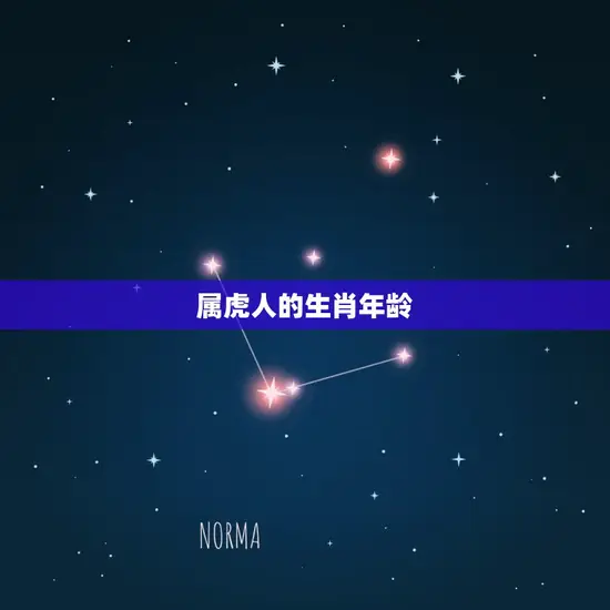 2023年属虎年龄表(你的生肖年龄到底有多少)