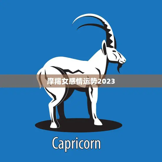 摩羯女感情运势2023(爱情路上稳步前行)