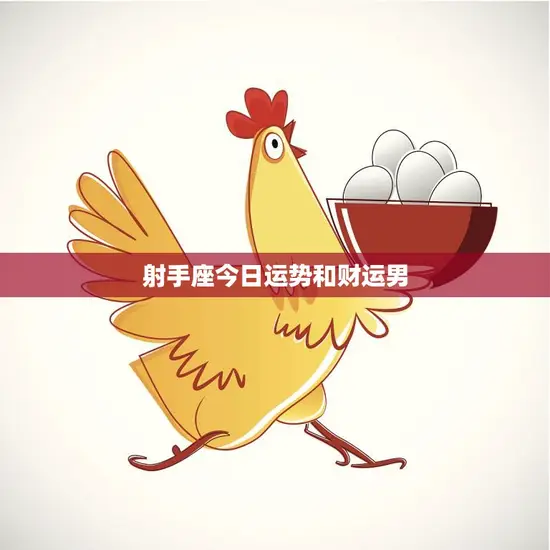射手座今日运势和财运男(财运亨通好运连连)