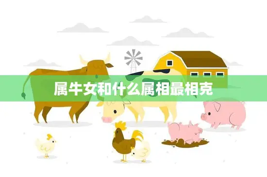 属牛女和什么属相最相克(探究哪些属相与属牛女最不合适)