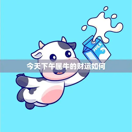 今天下午属牛的财运如何(财星高照财源滚滚来)