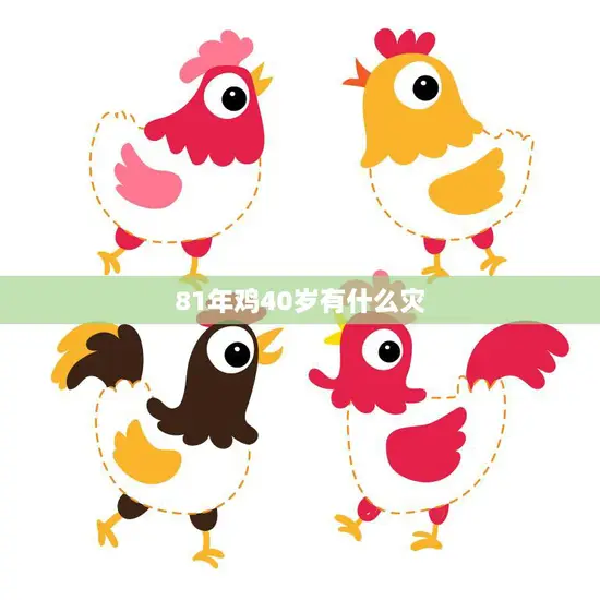 81年鸡40岁有什么灾(如何化解)
