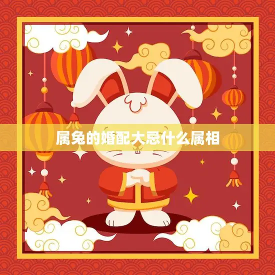 属兔的婚配大忌什么属相(如何避免婚姻破裂)