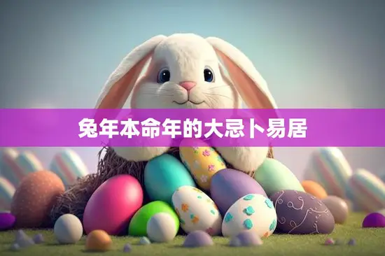 兔年本命年的大忌卜易居(如何避免厄运)