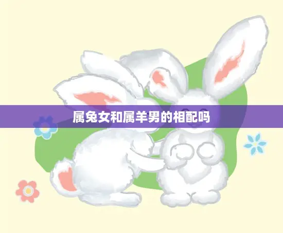 属兔女和属羊男的相配吗(星座配对分析)