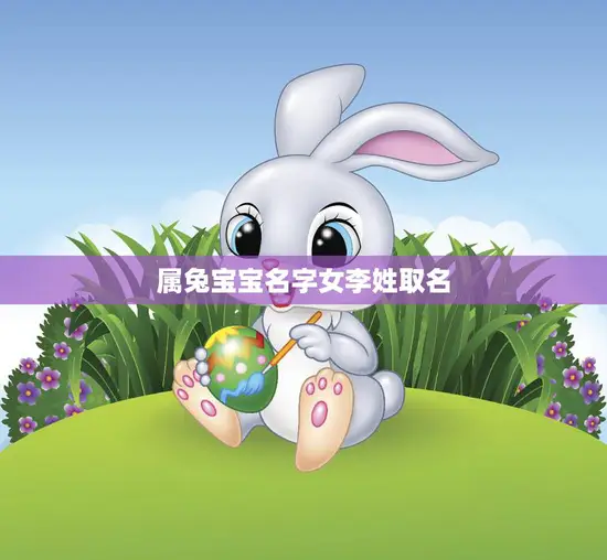 属兔宝宝名字女李姓取名(如何选取最佳名字)