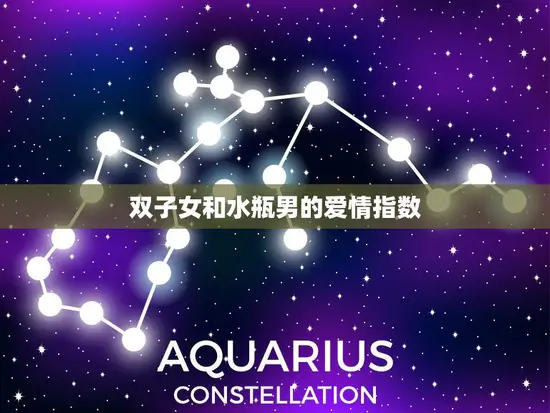 双子女和水瓶男的爱情指数(测评天作之合还是水火不容)