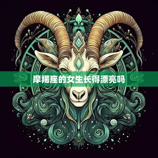 摩羯座的女生长得漂亮吗(探究星座是否影响外貌)