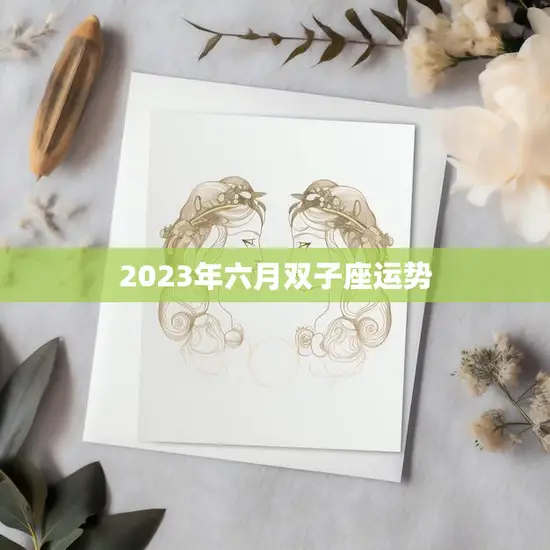 2023年六月双子座运势(聚焦内心迎接新的开始)