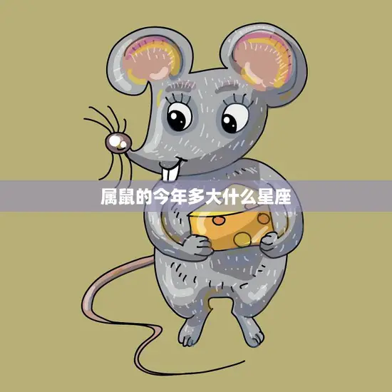 属鼠的今年多大什么星座(解密2023年属鼠人的星座运势)
