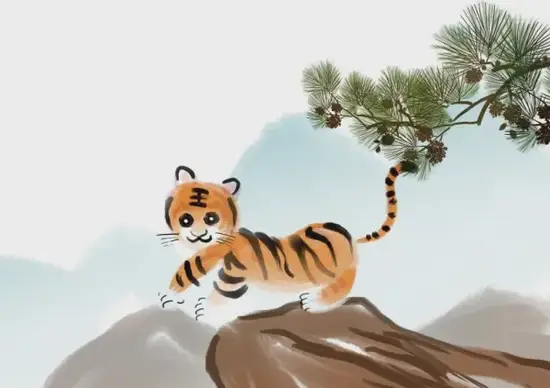 2025年生肖虎今日方位示意图 属虎吉祥方位图