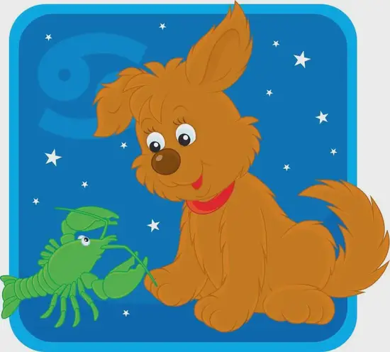 巨蟹座今日运势图示