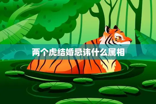 两个虎结婚忌讳什么属相(婚姻中的属相禁忌)