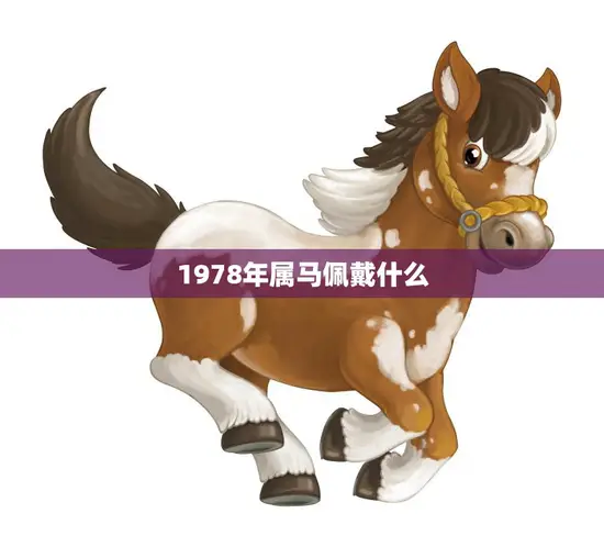 1978年属马佩戴什么(马年幸运饰品大揭秘)