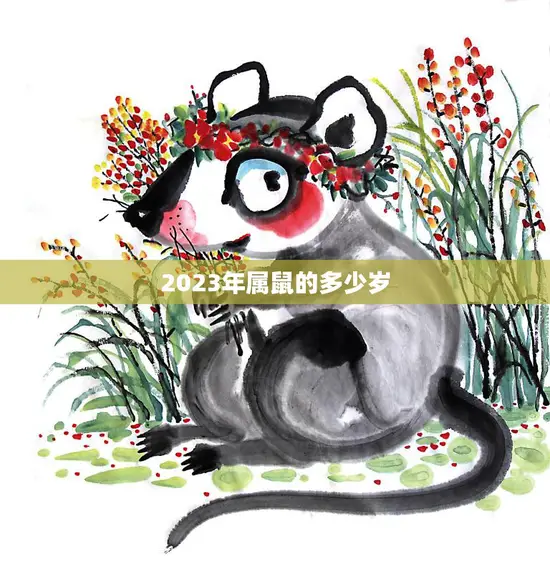 2023年属鼠的多少岁(属鼠人的年龄计算方法详解)