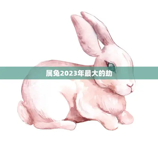 属兔2023年最大的劫(如何化解)