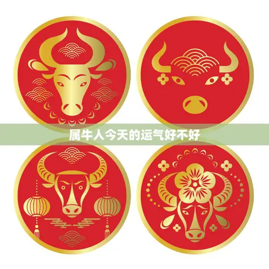 属牛人今天的运气好不好(牛年大吉今天运势旺盛)