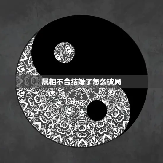 属相不合结婚了怎么破局(解决方法大揭秘)