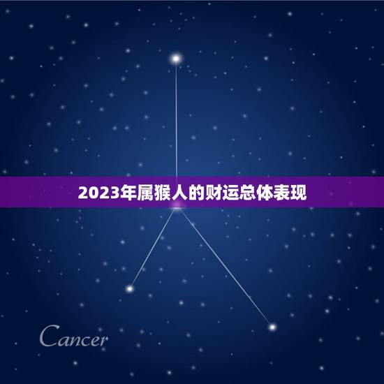 属猴的人今年财运好吗(2023年猴年运势大介绍)