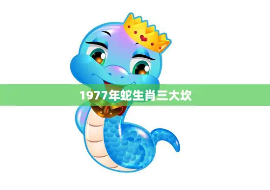 1977年蛇生肖三大坎(如何化解)