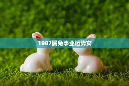 1987属兔事业运势女(职场高峰期)