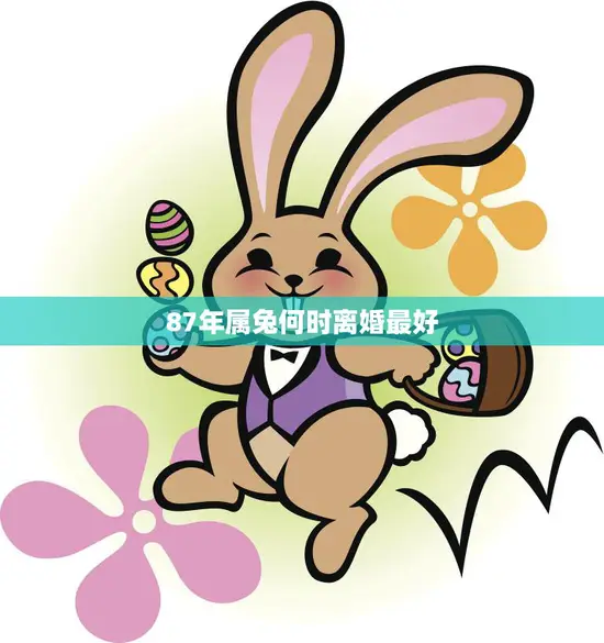 87年属兔何时离婚最好(如何选择最佳时间)