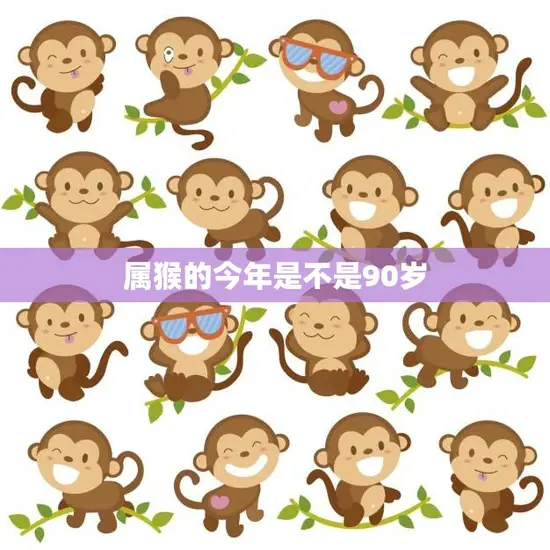 属猴的今年是不是90岁(猴年生肖90岁迷思揭秘)