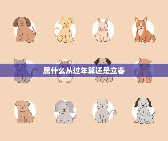 属什么从过年算还是立春(如何确定你的生肖属相)