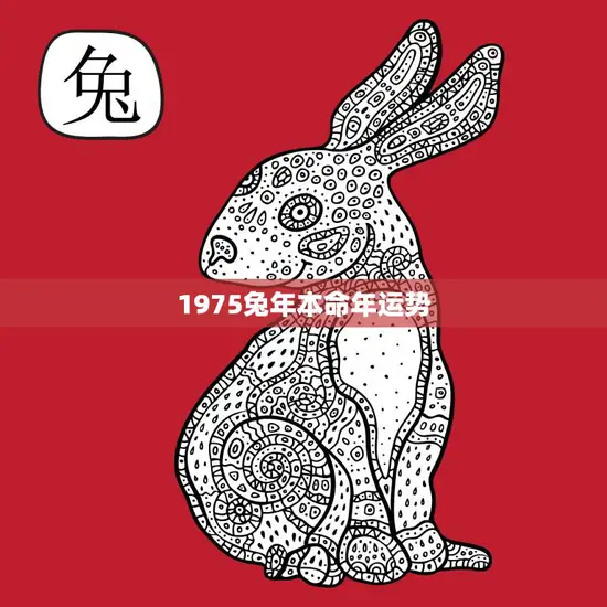 1975兔年本命年运势(好运连连财源滚滚)