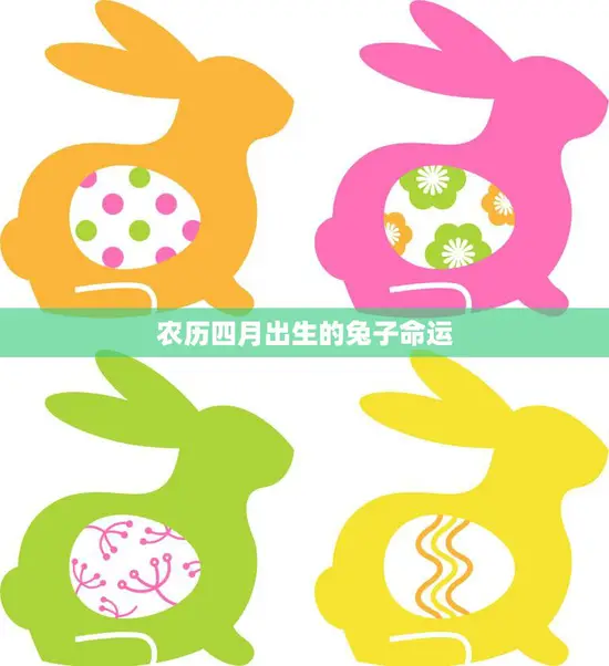农历四月出生的兔子命运(如何影响你的人生)