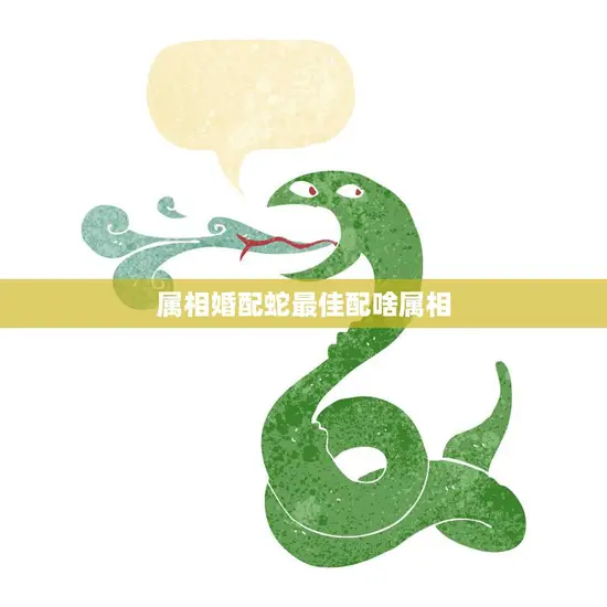 属相婚配蛇最佳配啥属相(揭秘蛇年最佳婚配属相)