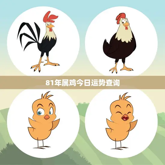 81年属鸡今日运势查询(掌握今日运势开启幸福之门)