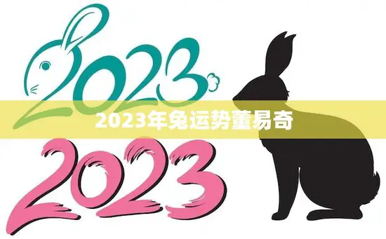 2023年兔运势董易奇(解读兔年运势如何)