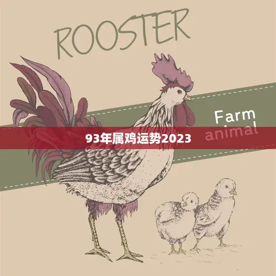 93年属鸡运势2023(鸡年大展宏图财运亨通)