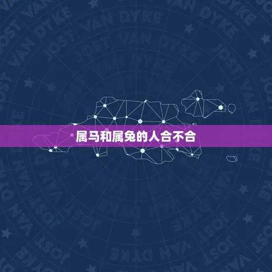 属马和属兔的人合不合(星座配对大介绍)