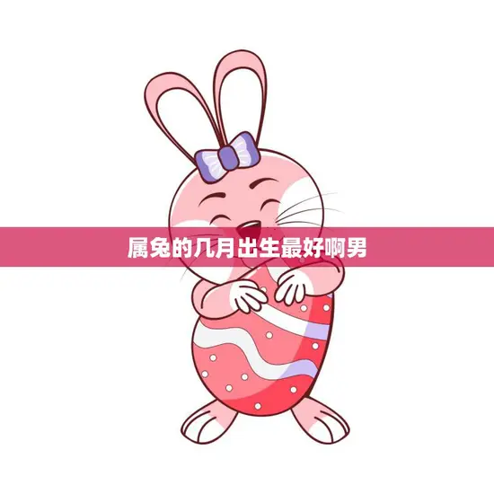 属兔的几月出生最好啊男(选择最佳出生月份事业财运双丰收)