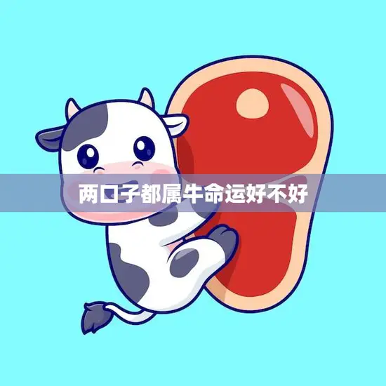 两口子都属牛命运好不好(解析同属一相共享天赋)