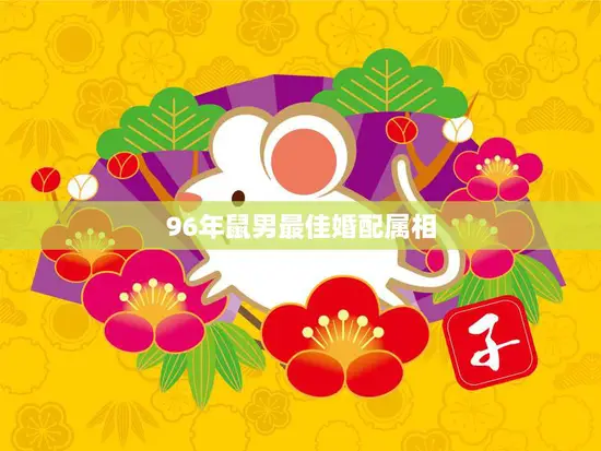 96年鼠男最佳婚配属相(完美匹配哪些属相最适合)