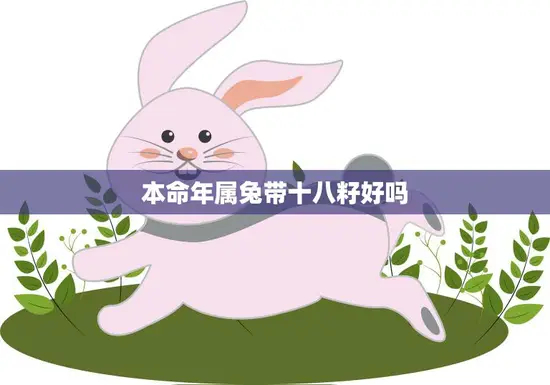 本命年属兔带十八籽好吗(解析择吉避凶看看这个习俗的来历和意义)