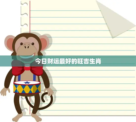 今日财运最好的旺吉生肖(揭晓猴子大发财)