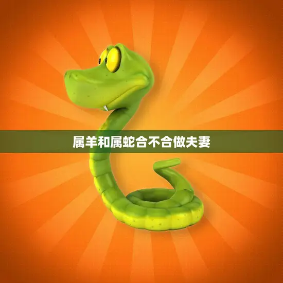 属羊和属蛇合不合做夫妻(星座专家揭秘)