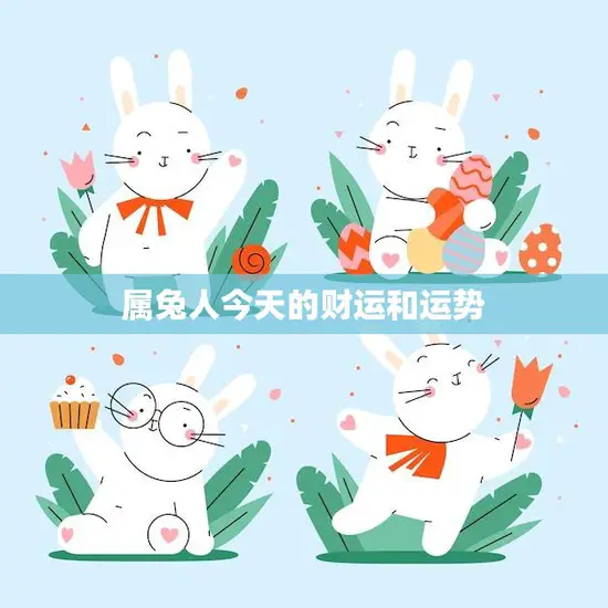 属兔人今天的财运和运势(财源滚滚运势亨通)