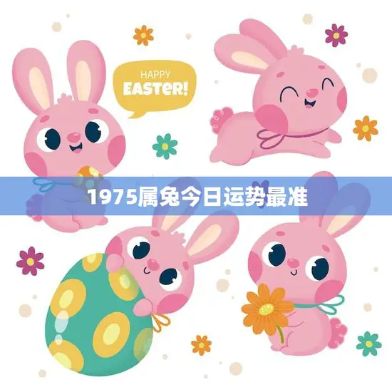 1975属兔今日运势最准(好运连连财源滚滚)
